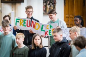 Die Schulstiftung feiert 10 Jahre Inklusion und wir waren dabei