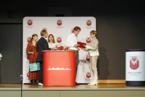Eintragung in die Ehrenchronik der Stadt Cottbus